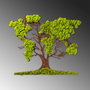 Wallity Tree 2 Accesorio decorativo de pared